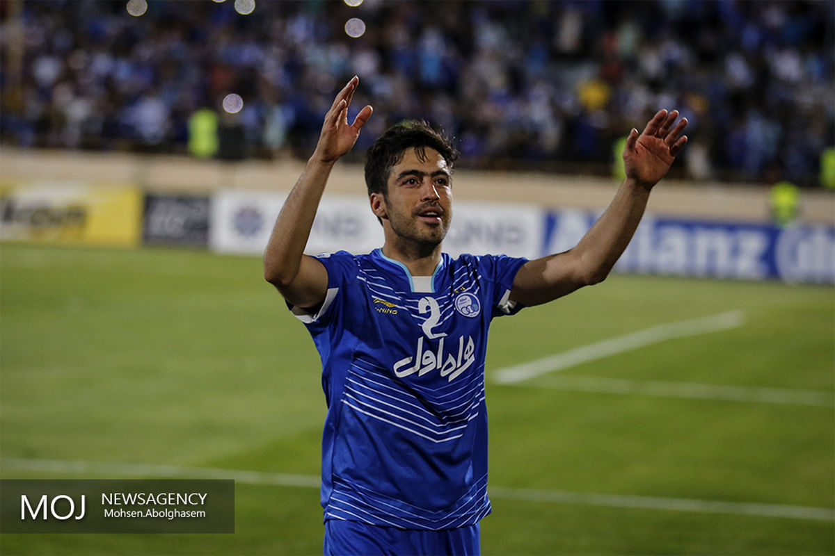 خسرو حیدری بازیکن تیم فوتبال استقلال