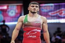 نخودی مقتدرانه قهرمان وزن ۷۹ کیلوگرم کشتی آزاد آلبانی شد
