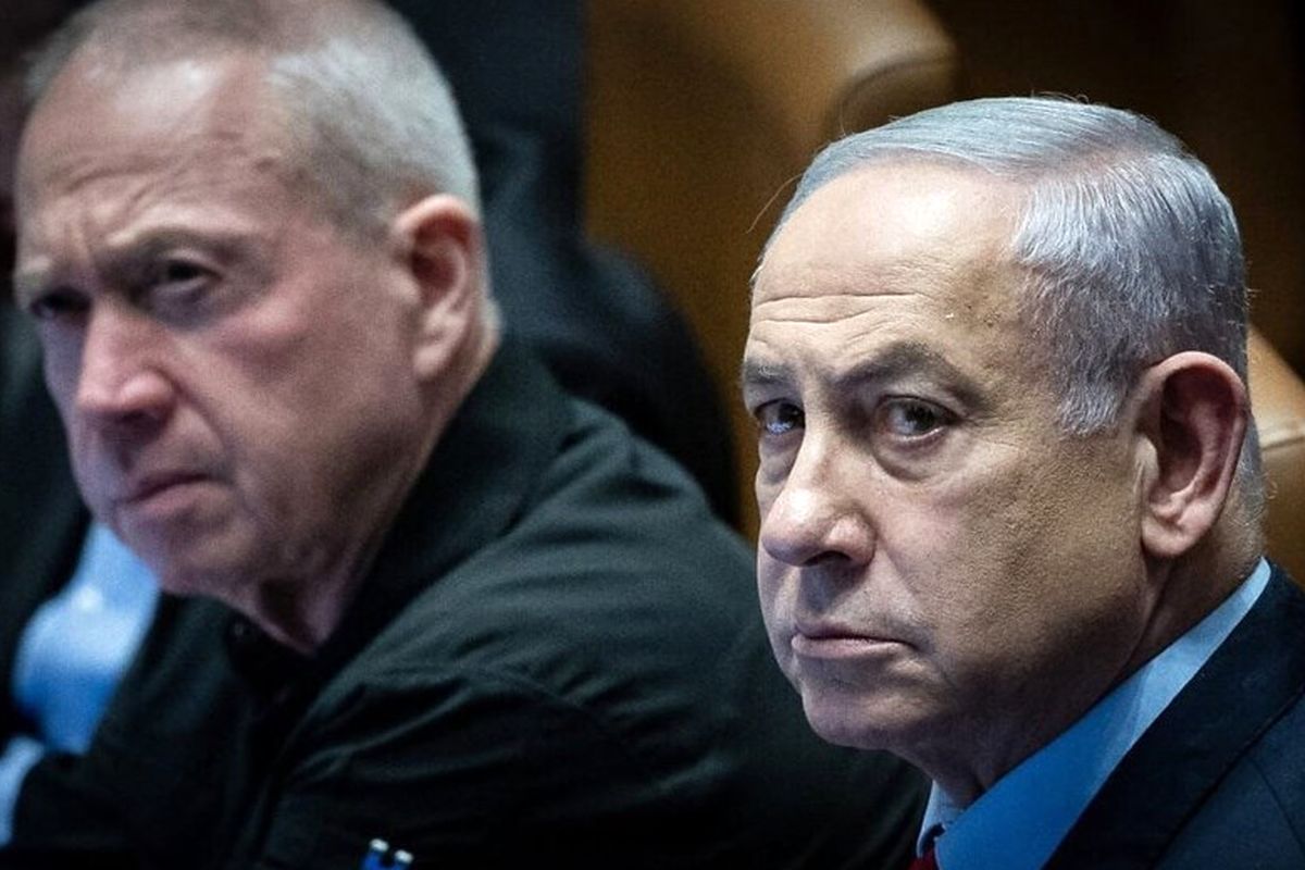 نتانیاهو و گالانت