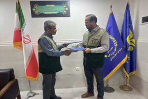 انعقاد قرارداد ساخت خانه عالم و تکمیل کتابخانه در روستاهای میناب