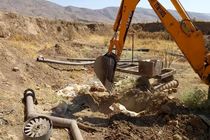 ۶ حلقه چاه غیرمجاز در شهر گودین مسدود شد