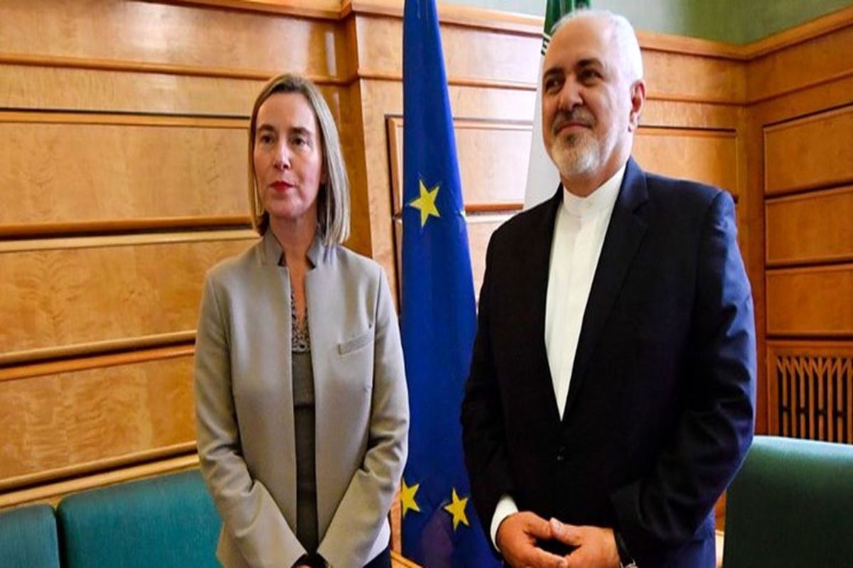 دیدار موگرینی با ظریف