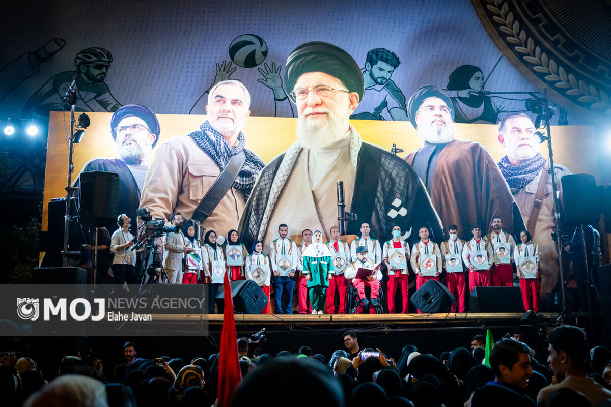 بدرقه کاروان اعزامی به بازی‌های پاراآسیایی ناگویا