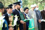 کیش میزبان کاروان «زیر سایه خورشید»؛ پرچم متبرک رضوی به جزیره می‌رسد