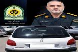 کشف خودروی مسروقه تهران در میاندورود