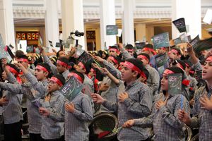 برگزاری اولین سالگرد شهدای دانش آموز حادثه تروریستی حرم شاهچراغ (ع)