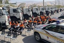 اعزام ناوگان ماشین آلات راهداری فارس به مرز مهران