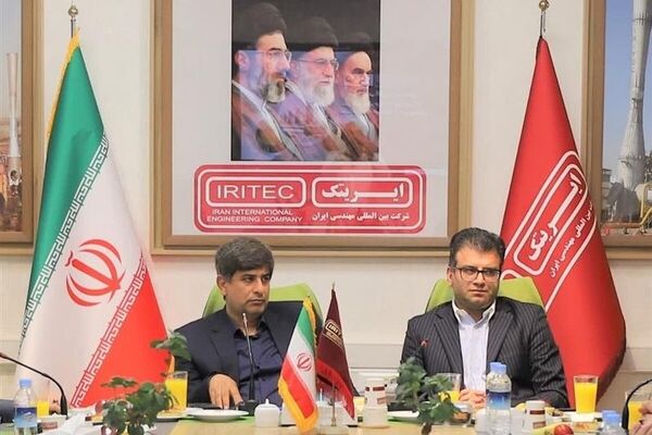 دیدار مدیرعامل گروه فولاد مبارکه از شرکت ایریتک/ تأکید بر گسترش همکاری‌های راهبردی