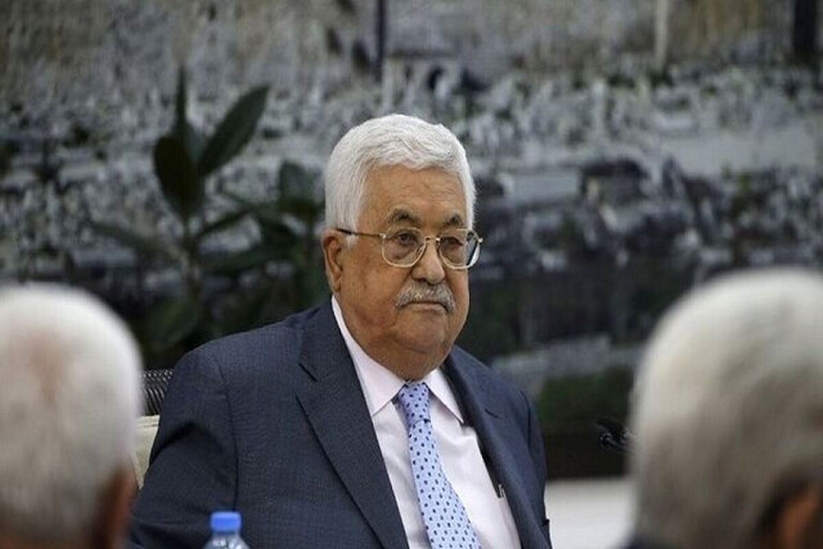 محمود عباس رئیس تشکیلات خودگردان فلسطین