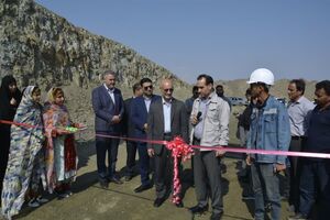عملیات برداشت ماده معدنی از معدن تیتانیوم کهنوج شروع شد