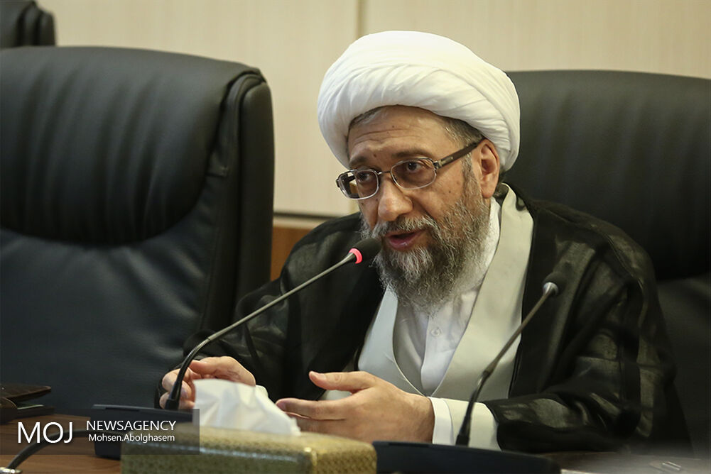 جلسه مجمع تشخیص مصلحت نظام - ۱۸ اردیبهشت ۱۳۹۸/صادق آملی لاریجانی رییس مجمع تشخیص مصلحت نظام