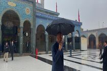 حضور وزیر خارجه در حرم حضرت زینب (س)