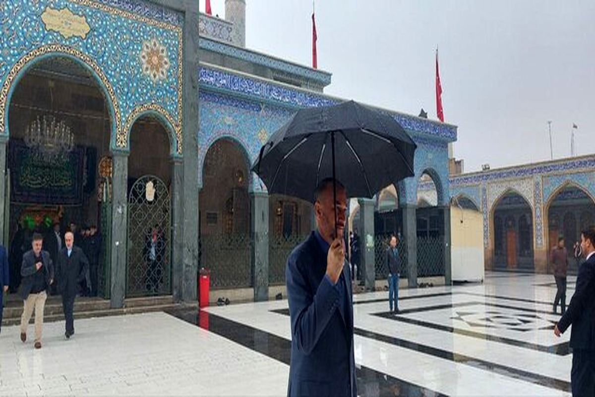 حضور وزیر امور خارجه در سوریه