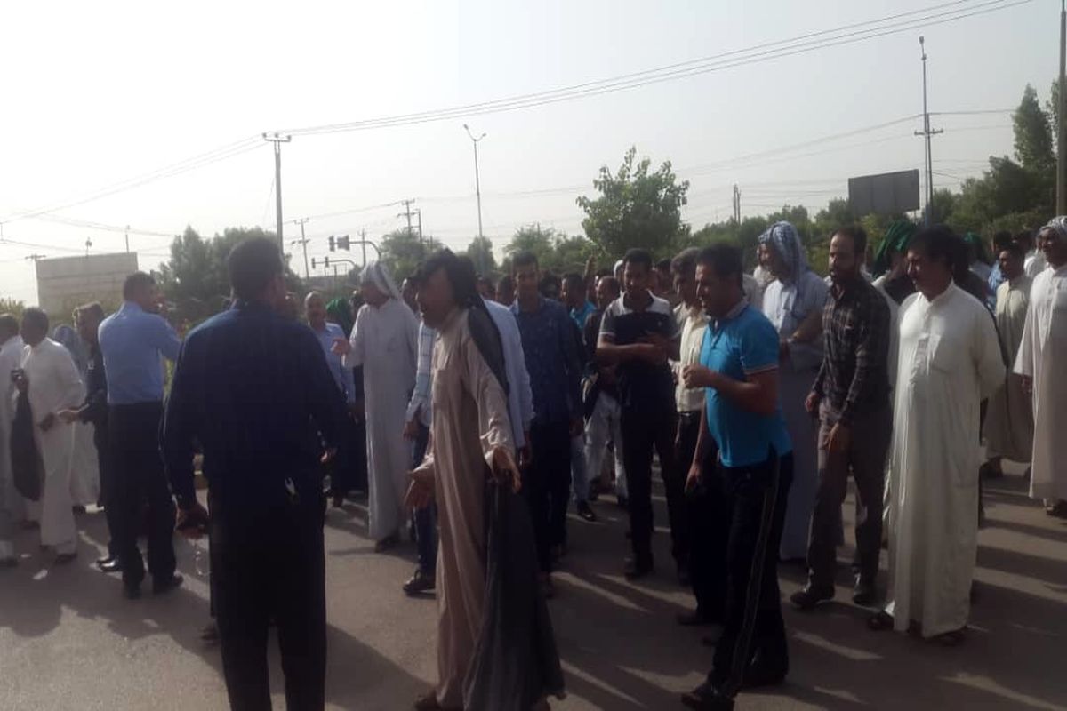 اعتراض بامیه کاران خوزستانی