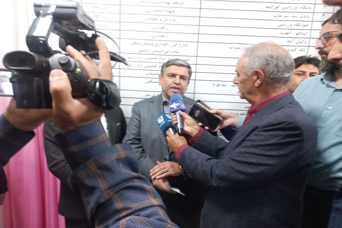 استاندار اردبیل در شهرستان نیر 