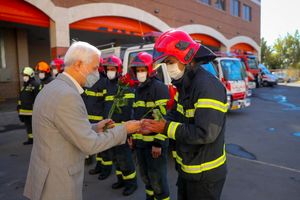 نام آتش نشان به انسان احساس امنیت و آرامش می دهد