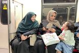 رئیس سازمان حفاظت محیط زیست با مترو عازم محل جلسه شد