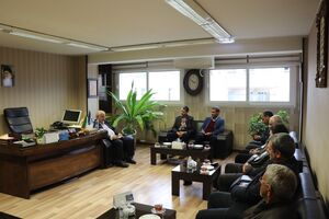 دیدار مدیر مخابرات اصفهان با جمعی از مسئولین شهرستان هرند