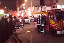 مهار آتش‌سوزی در یک مجتمع مسکونی در فریمان