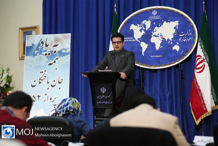 نشست خبری سخنگوی وزارت امورخارجه - ۳۰ دی ۱۳۹۸