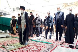 اقامه نماز ظهر تاسوعا درقم