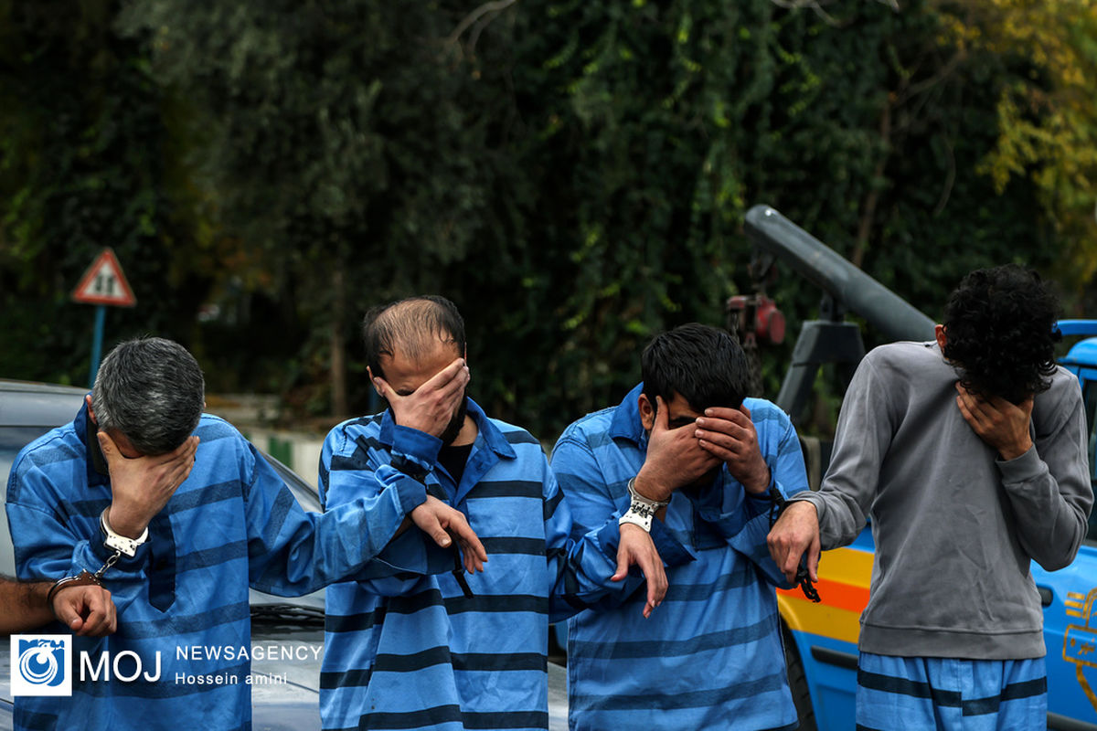 دستگیری سارقین خودرو و موتورسیکلت