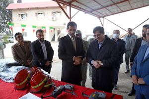 پایگاه اطفای حریق در تالاب بین المللی میانکاله افتتاح شد