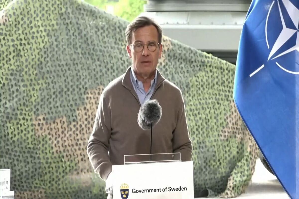 اولف کریسترسون»(Ulf Kristersson) نخست وزیر سوئد