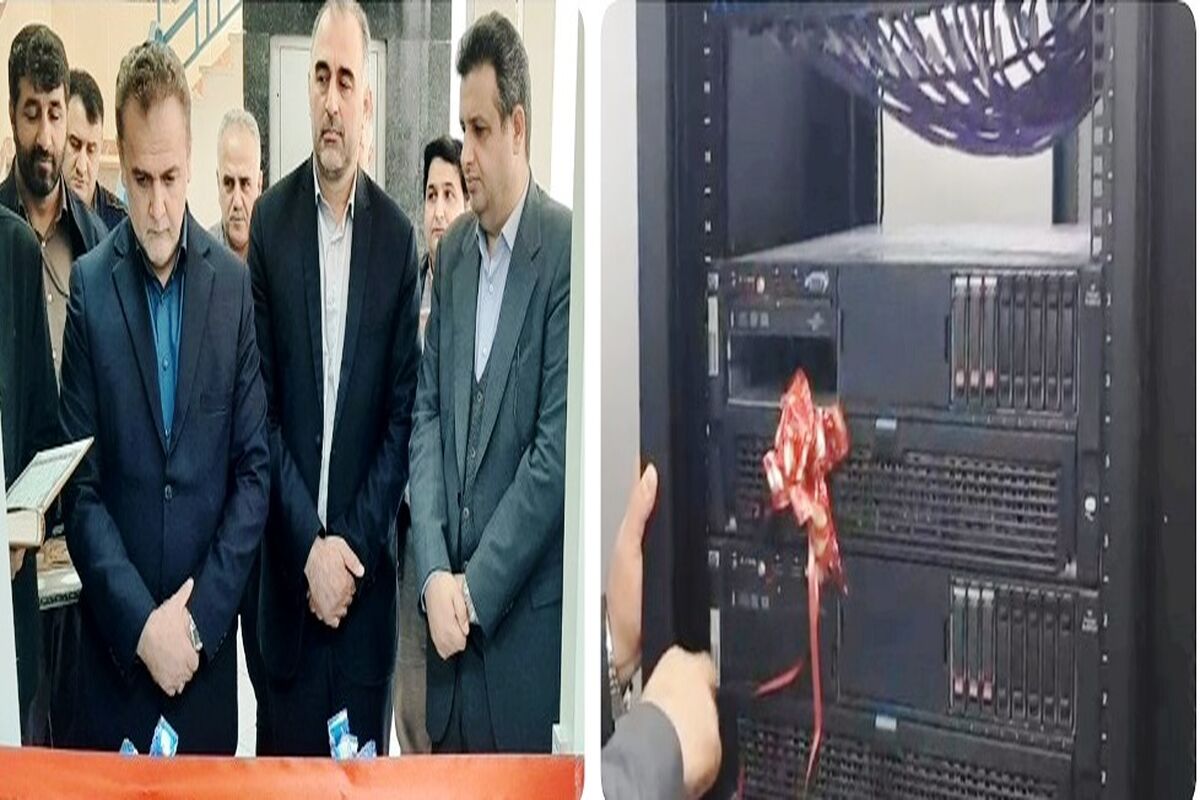 اتاق سرور پدافندی در شهرستان نوشهر 