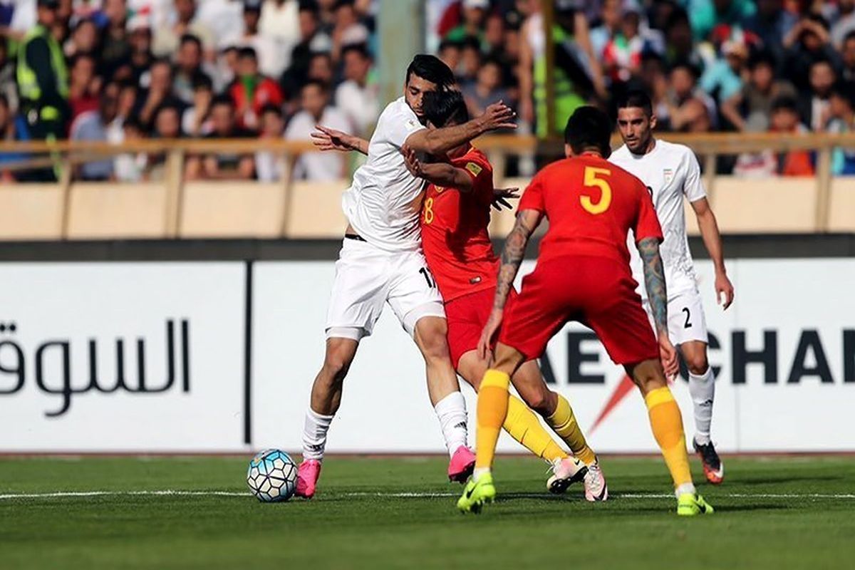 بازی ایران چین