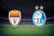 گزارش زنده فوتبال فولاد و استقلال/ فولاد 1 استقلال 2