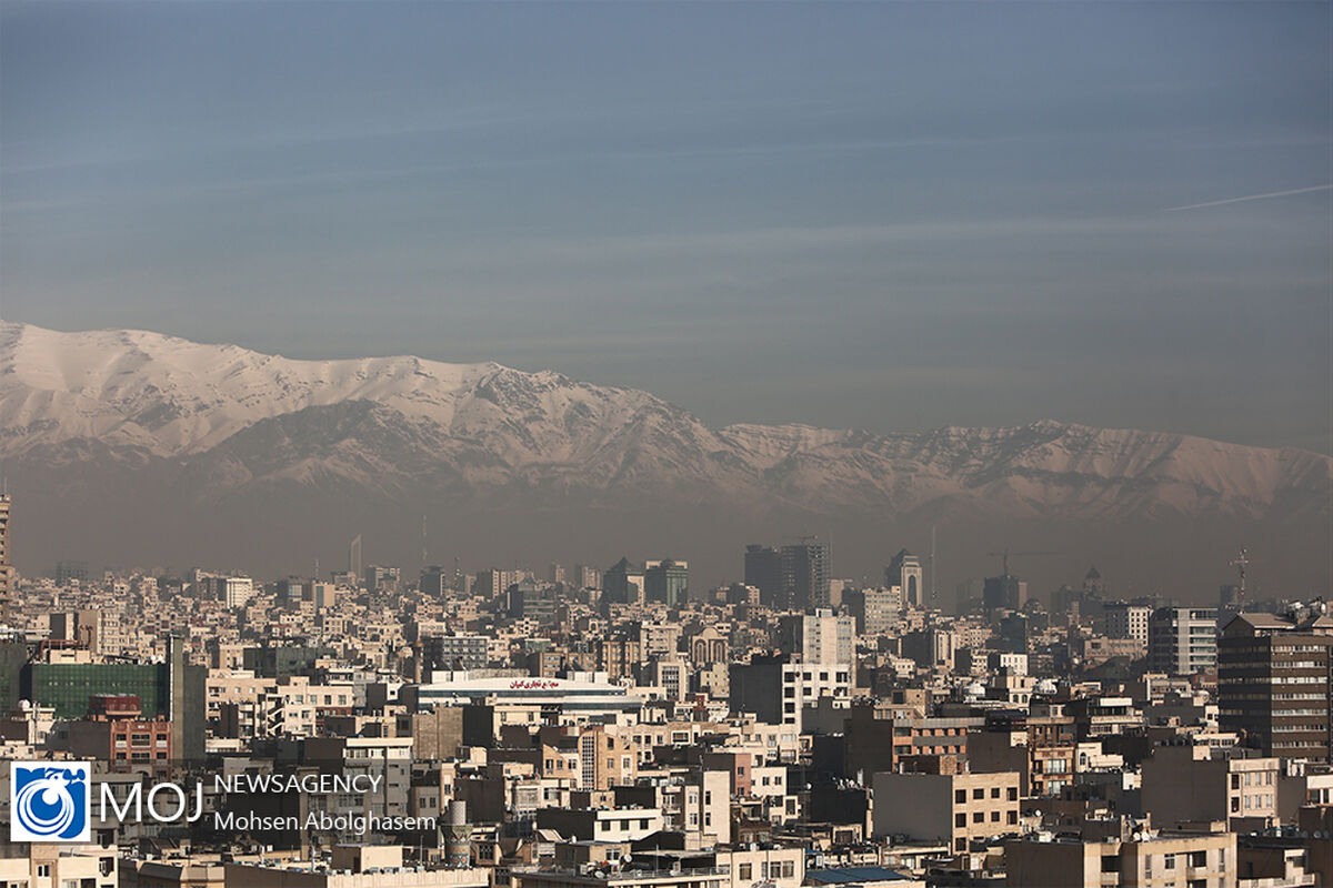 آلودگی هوای تهران در دی ماه ۱۳۹۹