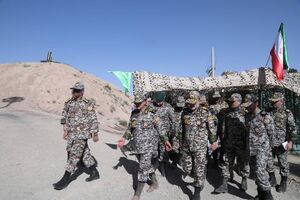 امیر سرتیپ صباحی فرد از مواضع پدافندی پایتخت بازدید کرد