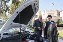 رئیس جمهور از خودروهای برقی بازدید کرد