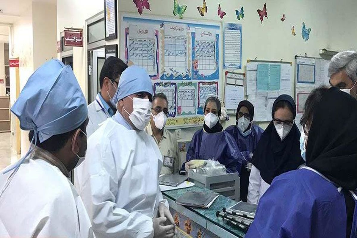 بازدید فرماندار خمینی شهر از بیمارستان 9 دی