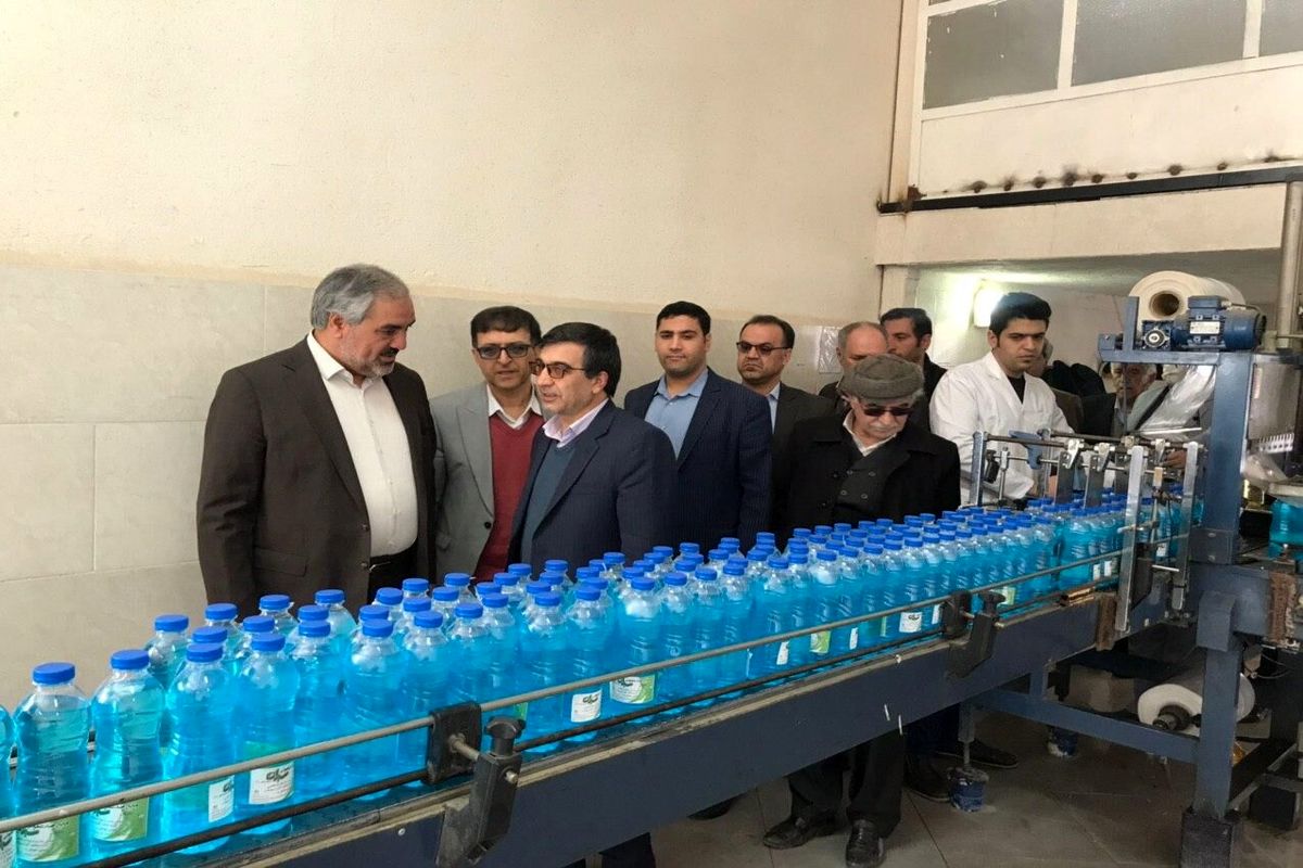 بازدید استاندار کردستان از واحدهای تولیدی