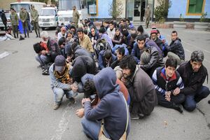 جمع آوری 19 معتاد متجاهر در خمینی شهر