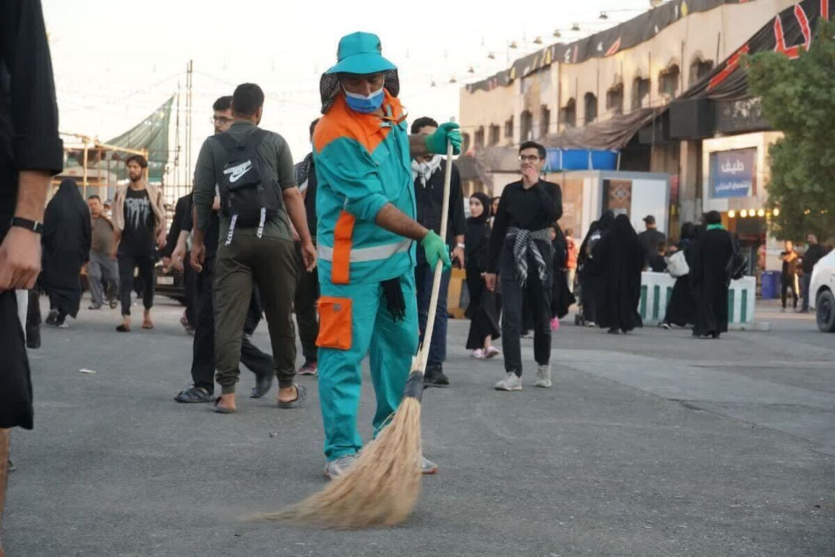 پاکبانان مشهد مقدس در نجف