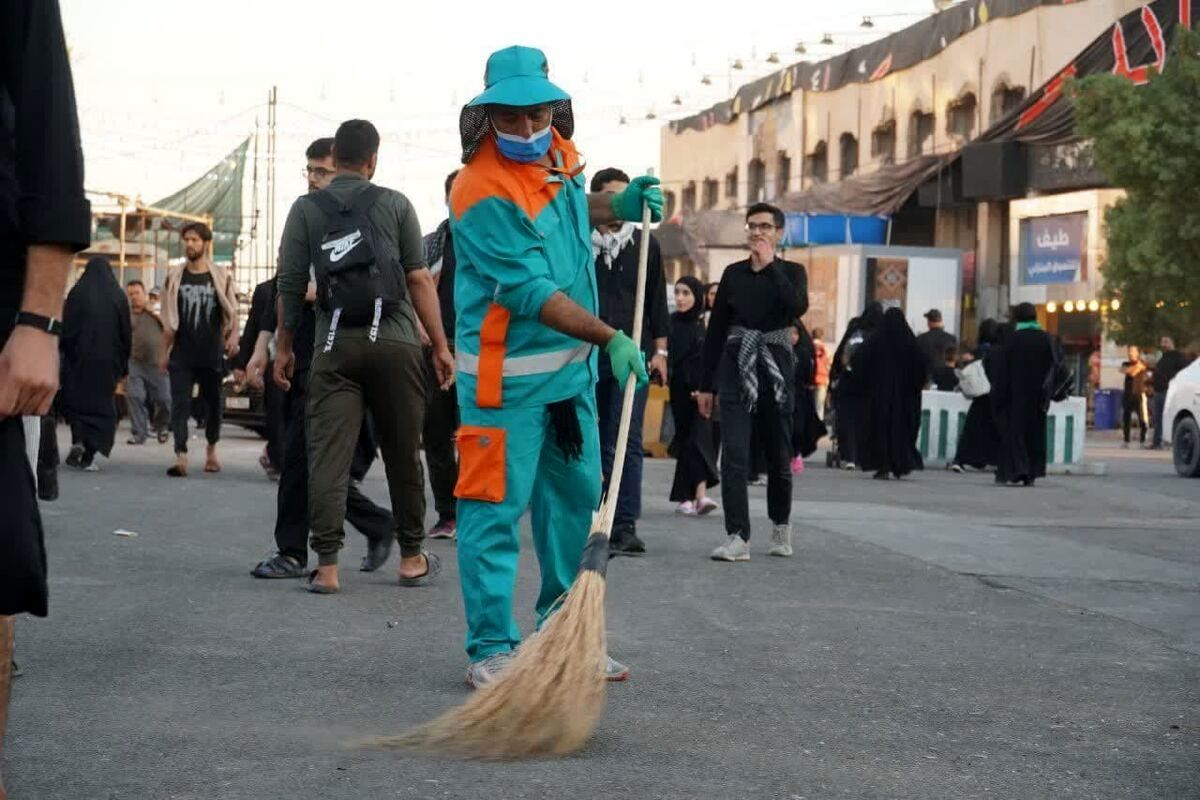 پاکبانان مشهد مقدس در نجف