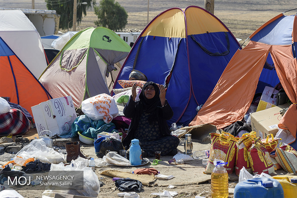 شرایط روستاهای اطراف سرپل ذهاب هشت روز پس از زلزله