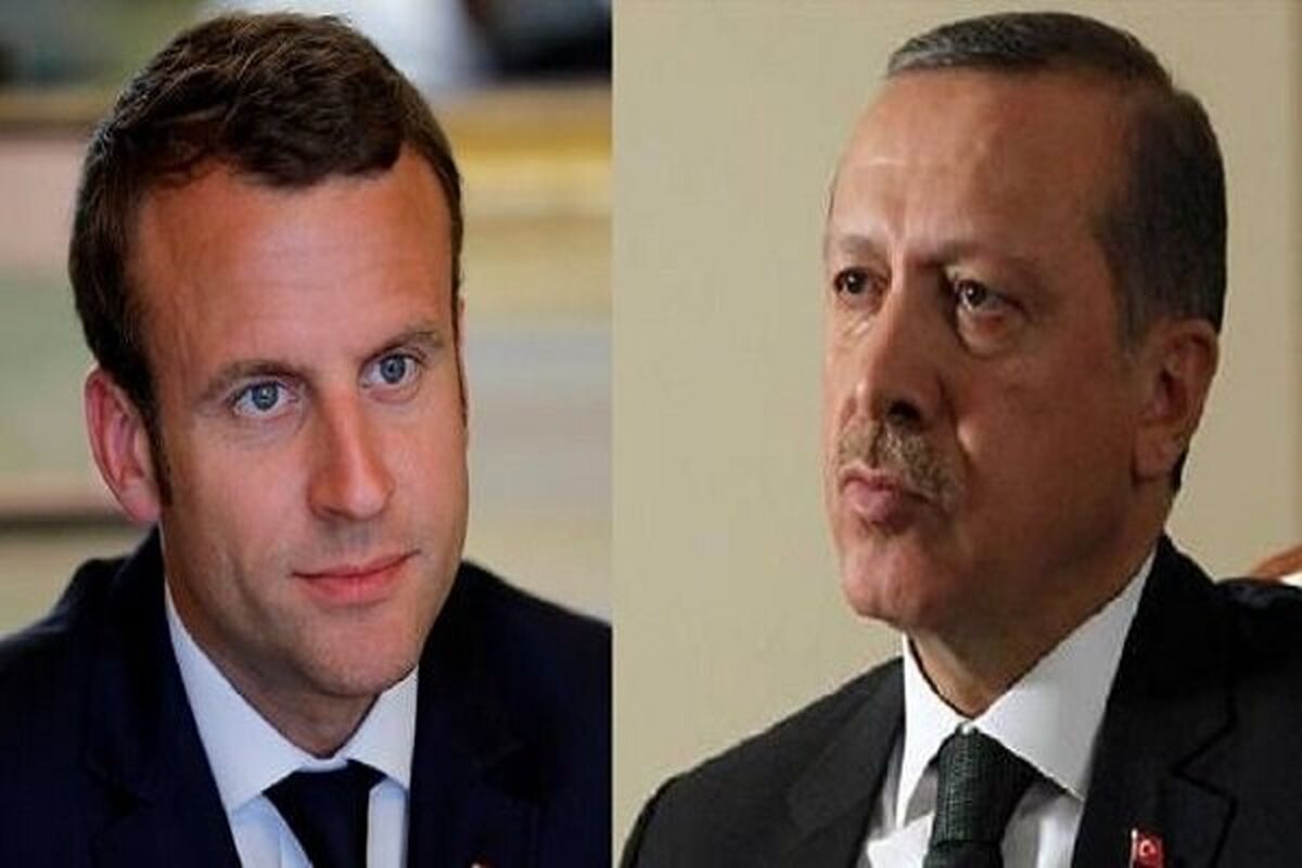 اردوغان و ماکرون