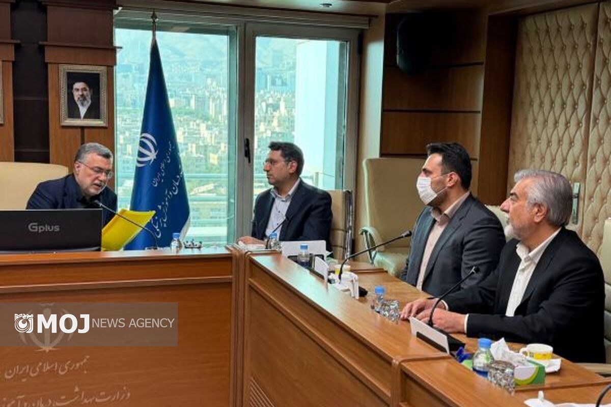 دیدار محمد کبیری با وزیر بهداشت 