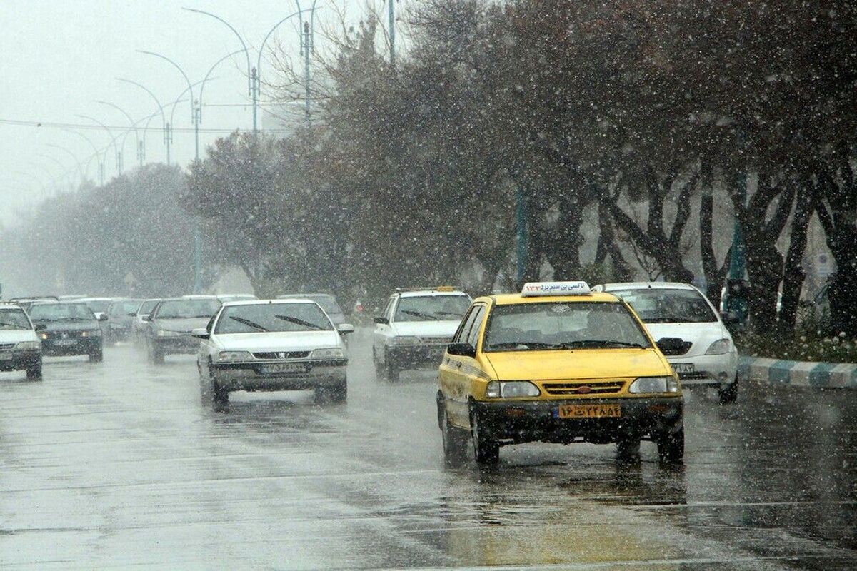 بارش برف و باران