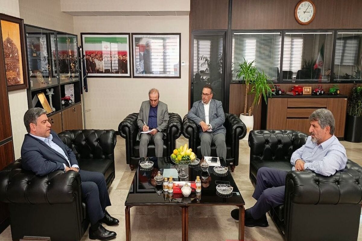 رایزنی استاندار اردبیل با مدیرعامل تراکتورسازی