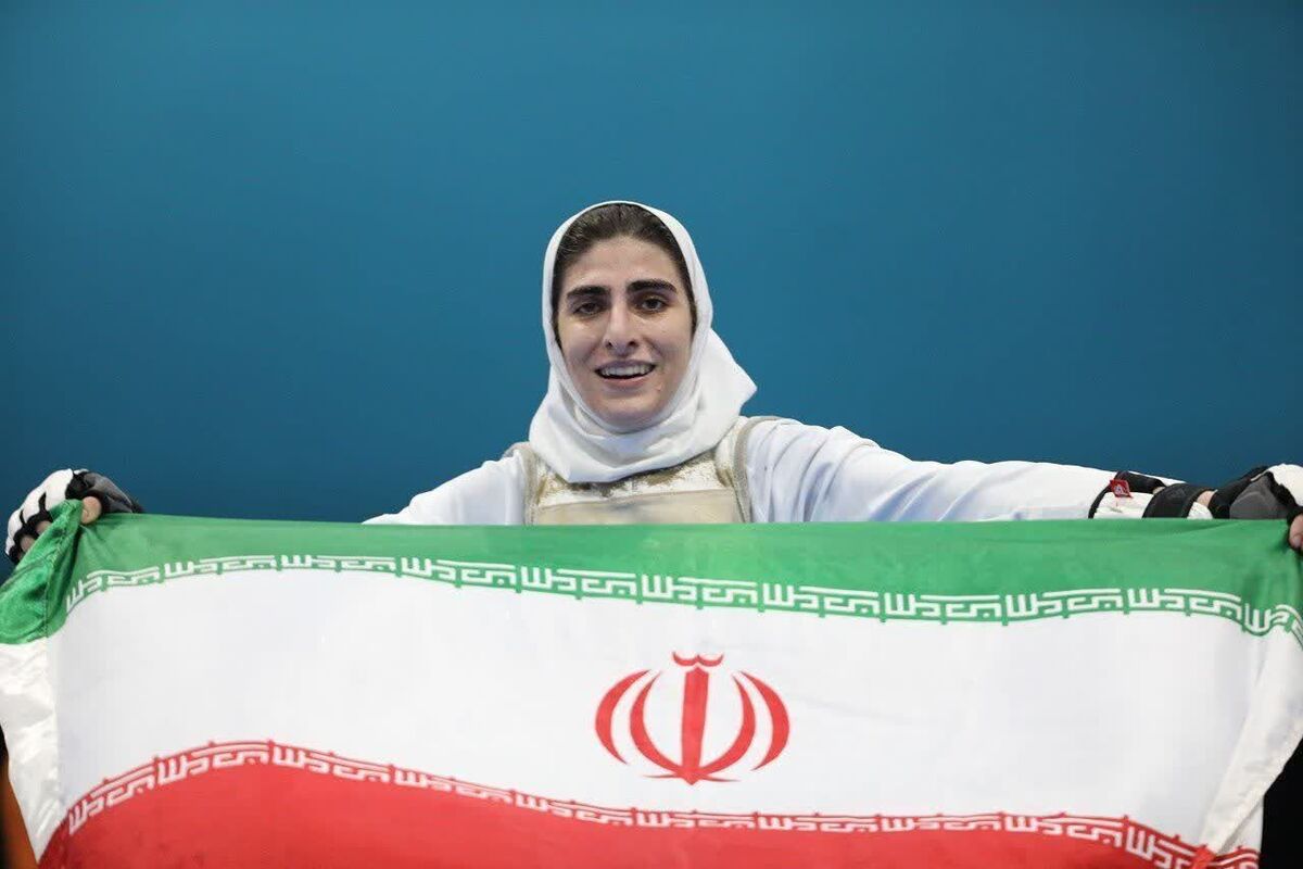 شبنم یاری دختر کرمانشاهی موفق به کسب مدال طلای رشته تکواندو