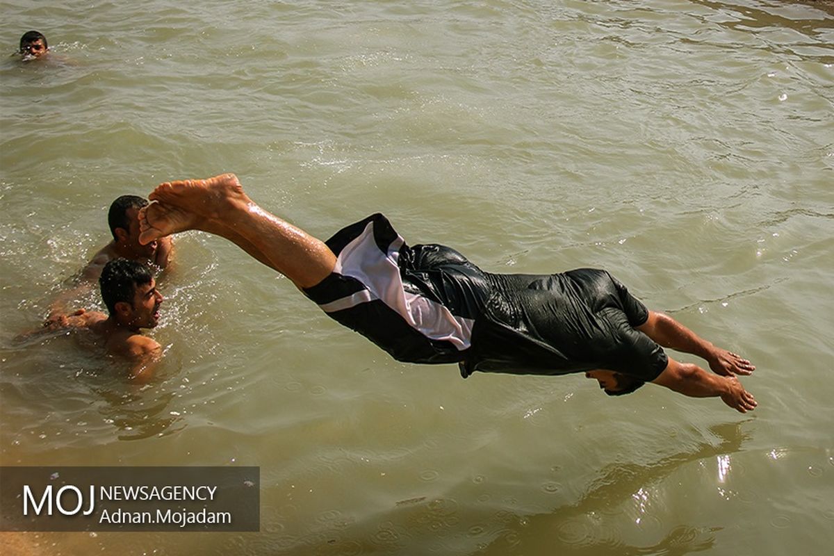 شنا در مخازن سد