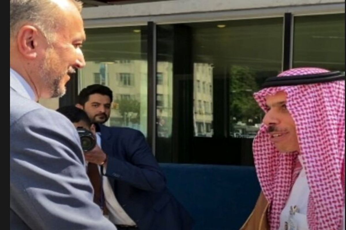 حسین امیرعبداللهیان و فیصل بن فرحان