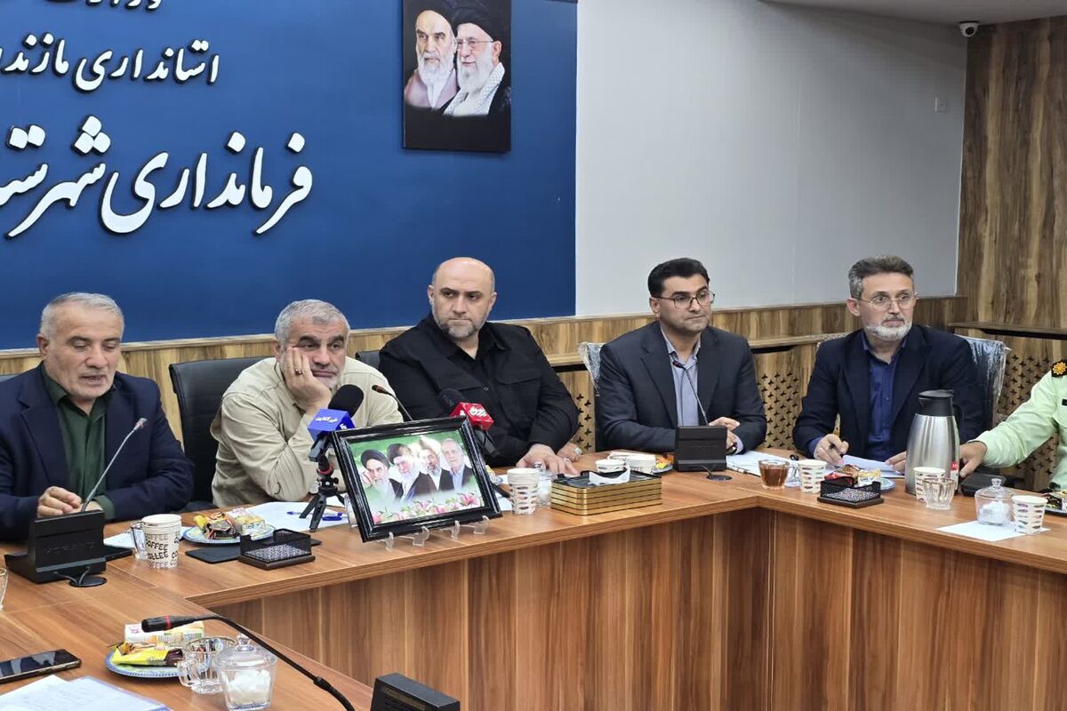 نایب رئیس مجلس در شورای اداری نکا