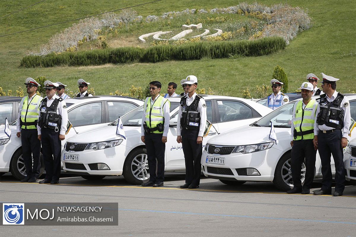 رزمایش گشت های نامحسوس پلیس راهور ناجا