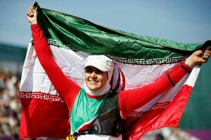 پرچمدار کاروان ورزش ایران راهی ریو شد